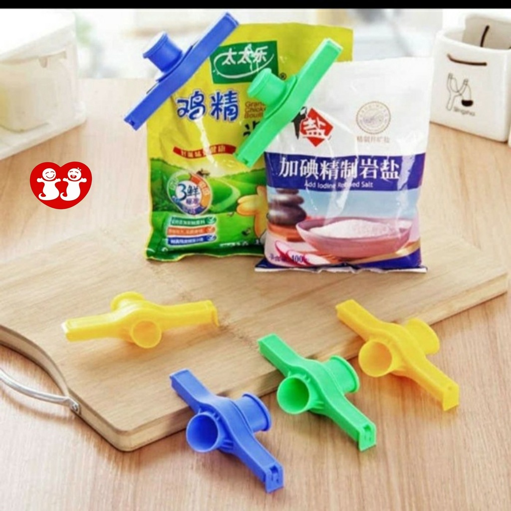 Klip Segel Makanan Bumbu Dapur Serbaguna/Food Sealing Clip/Food Sealer