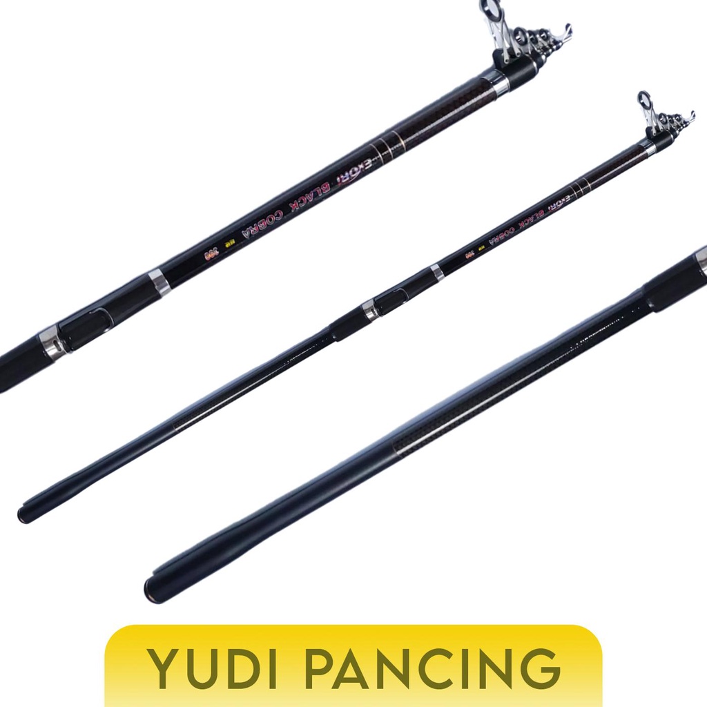 Joran Pancing Surf Laut Black Cobra 360 390 420 cm