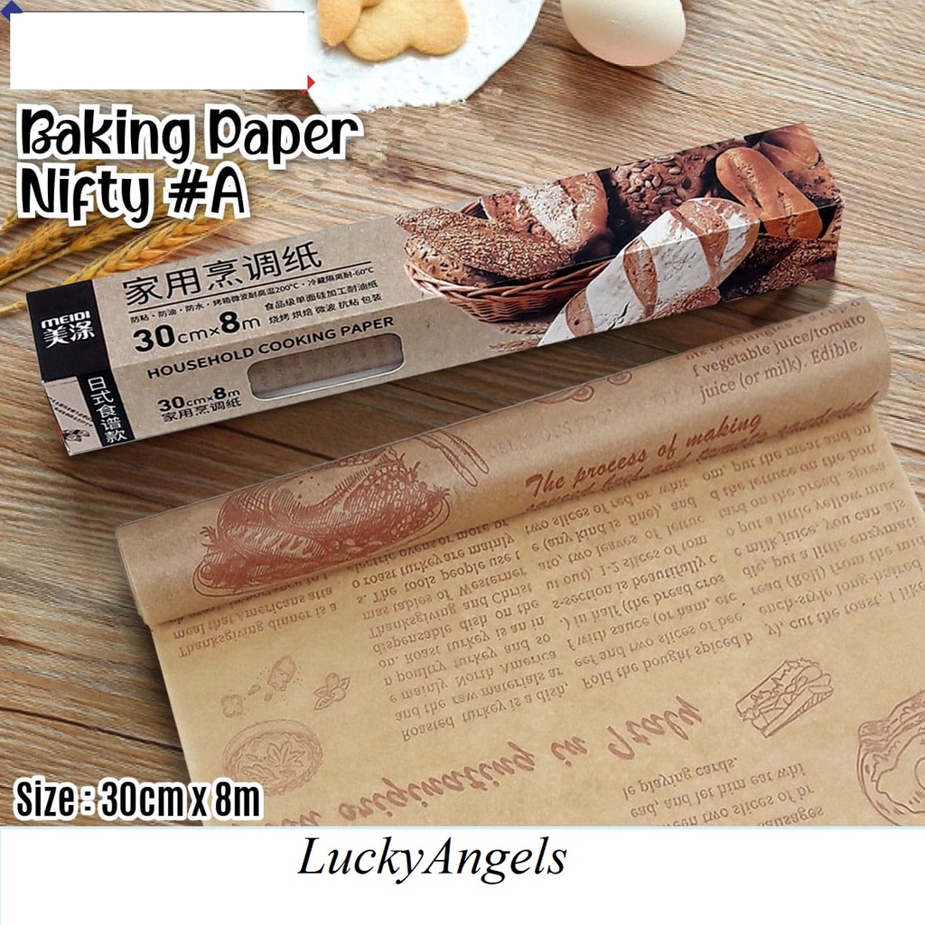

Baking Paper/Cooking Paper NIFTY #A Kertas Kue//Bake and Cake