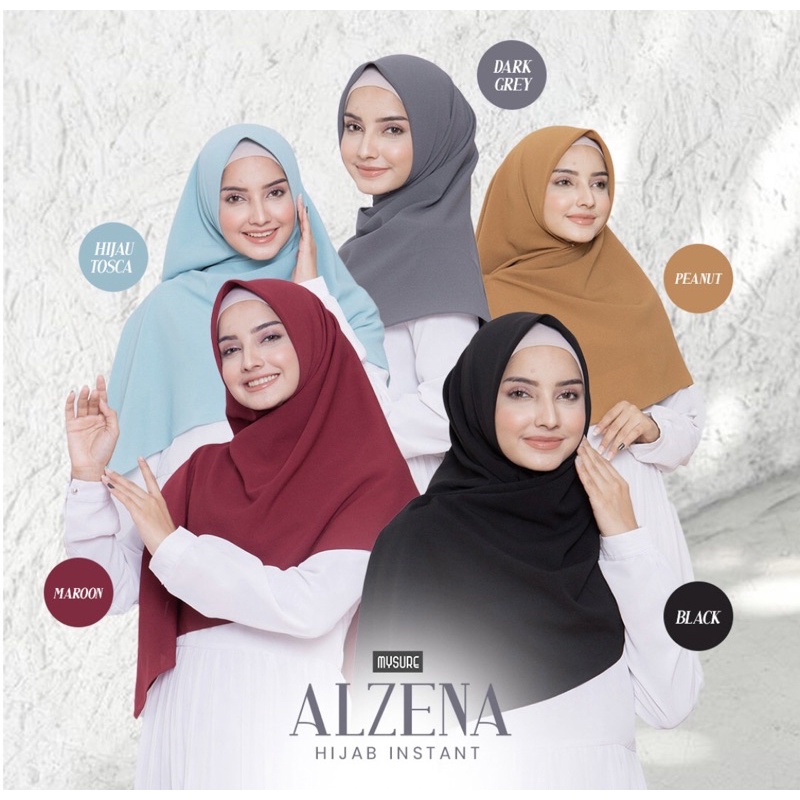 Alzena Hijab instan