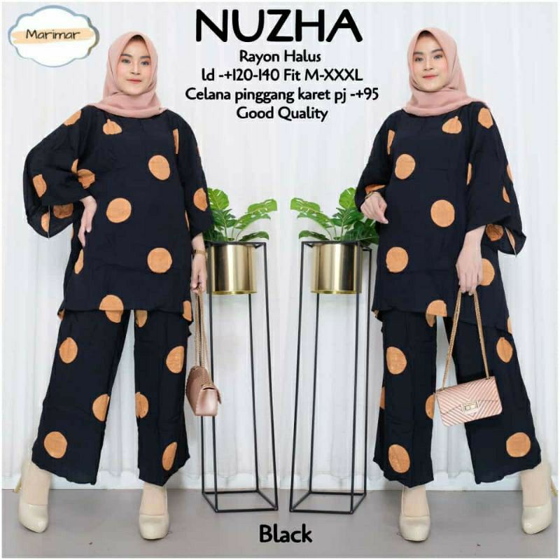 set Nuzha cp waka polkadot #2