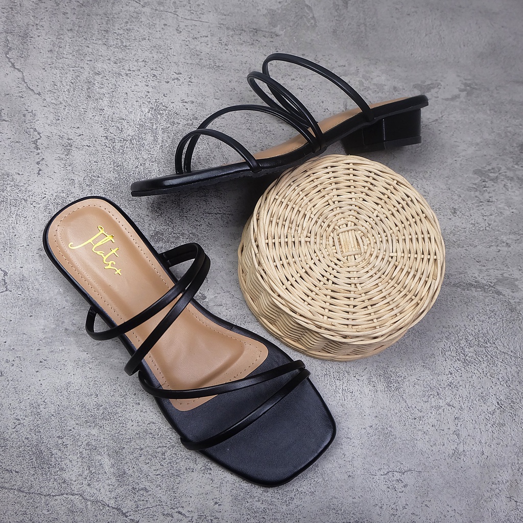 Sandal Tali wanita bigsize Heels Bigsize wanita