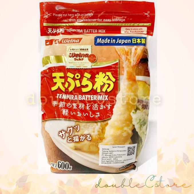 

Nisshin Tempurako Tepung bumbu Tempura Batter Mix 600gr