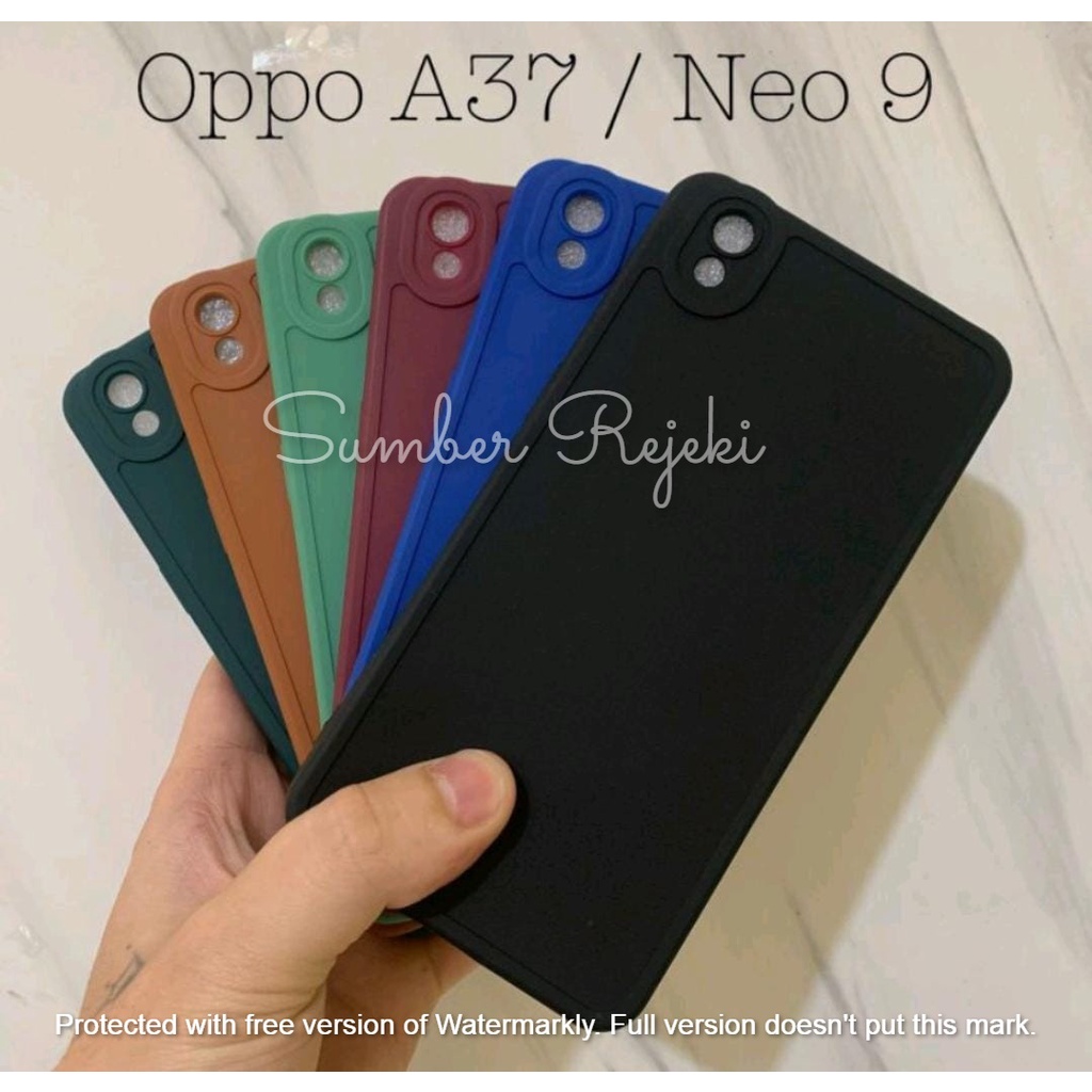 Softcase Silikon Case Pro Camera Lens Protector OPPO A37 OPPO Neo 9