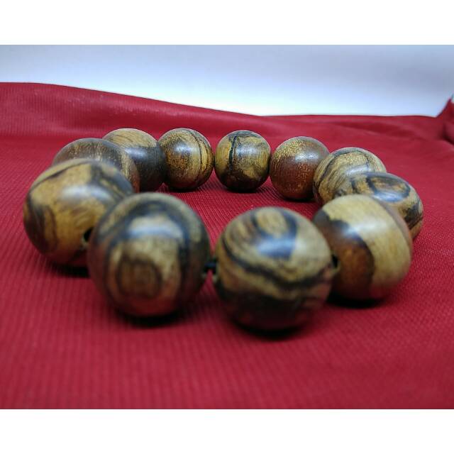 Gelang gaharu zebra 18 mm