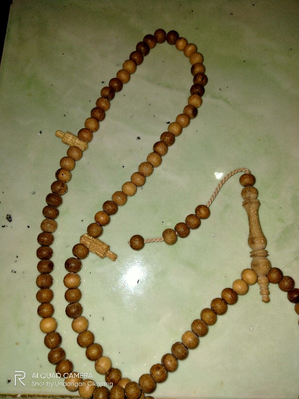 Taabih Kayu Galih Bidara Arab 6mm