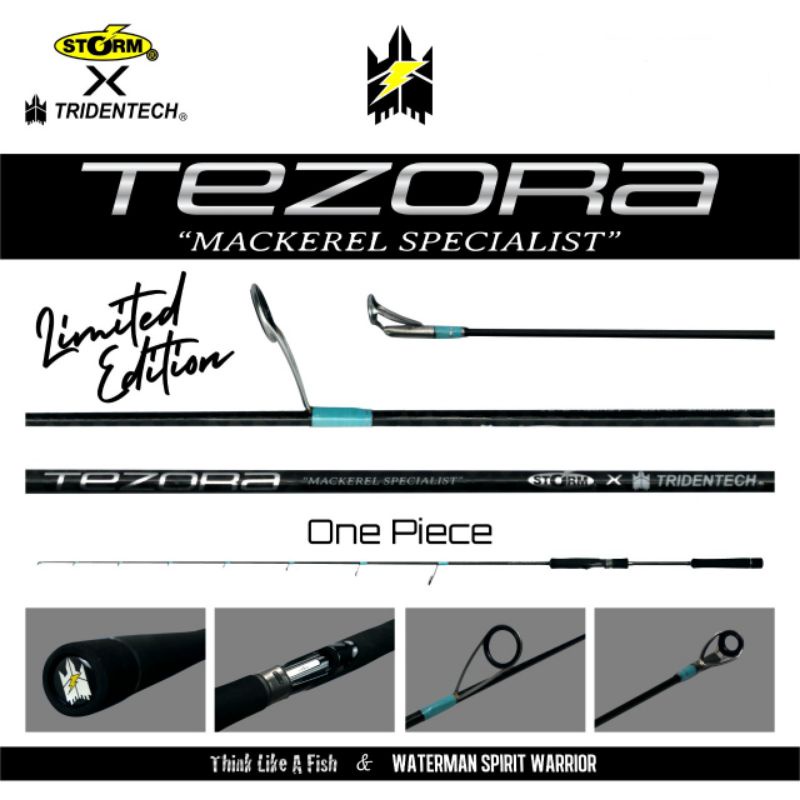 limited editions, rod joran tridentech Storm tezora one piece, 0,8-2.0
