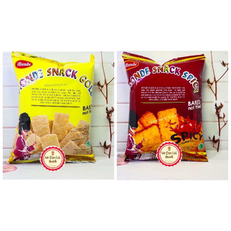 

Monde Serena Snack Gold & Snack Spicy 50gr