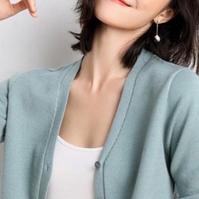 ➺ F02 cardigan rajut halus korea jepang import lembut pakaian wanita atasan outer outwear kardigan ◄