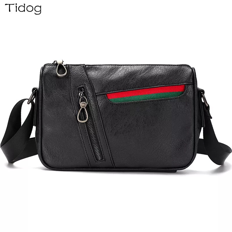 Tas Kulit Sling Bag Selempang Pria Leather Waistbag Sling Bag Tas Pria Selampang Kulit