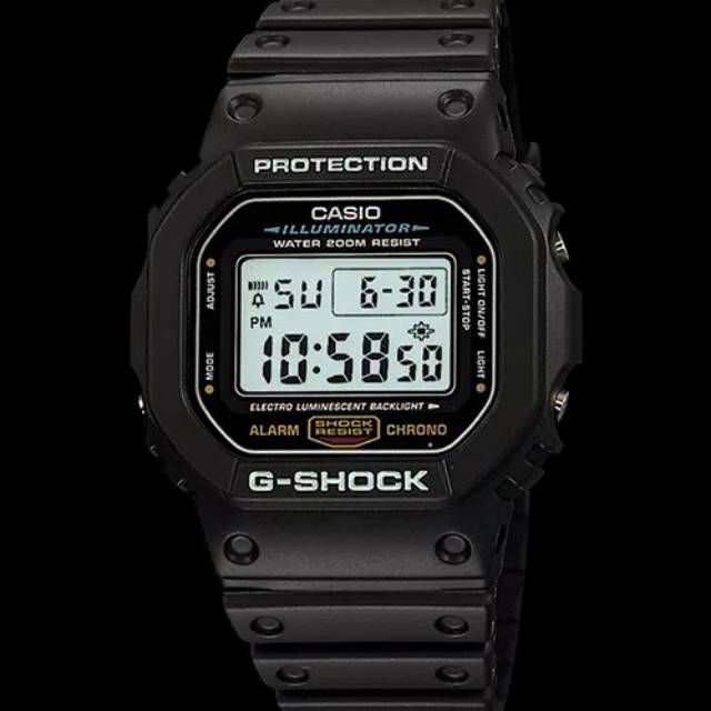 jam casio g shock dw 5600