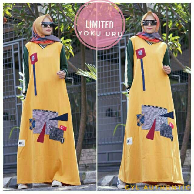Gamis Dress Yoku Uru GYL Authentic