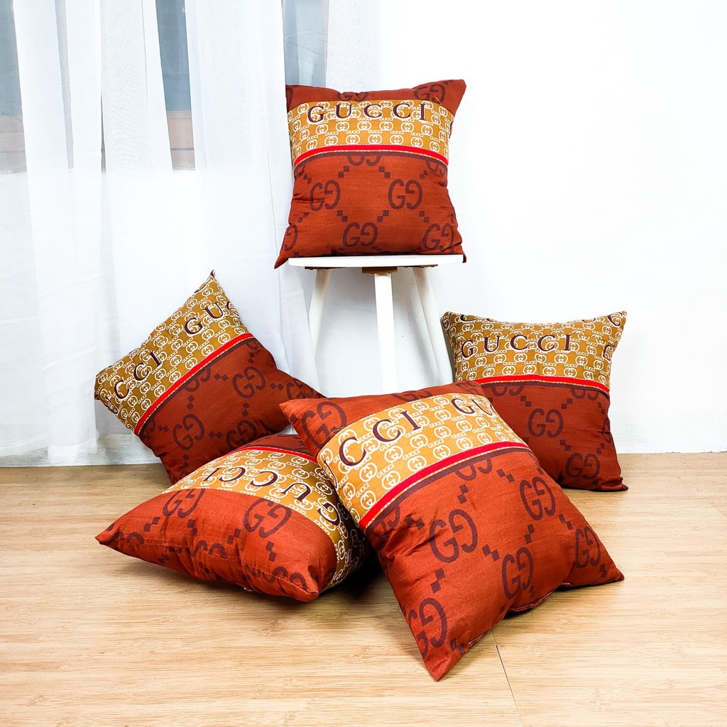 Paket 5 Bantal Kursi Silikon | Bantal Sofa