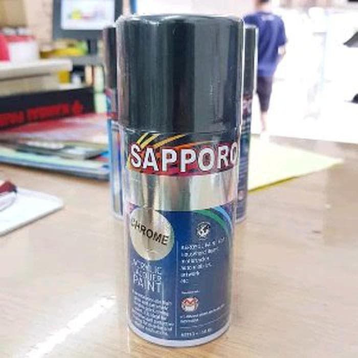 Cat Semprot Sapporo Chrome 300ml