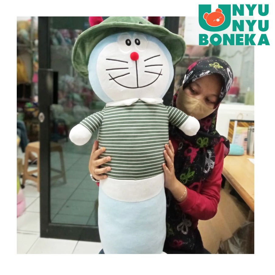 Guling Doraemon Topi Size 83cm/BantalGuling/Kucing/TopiDoraemon