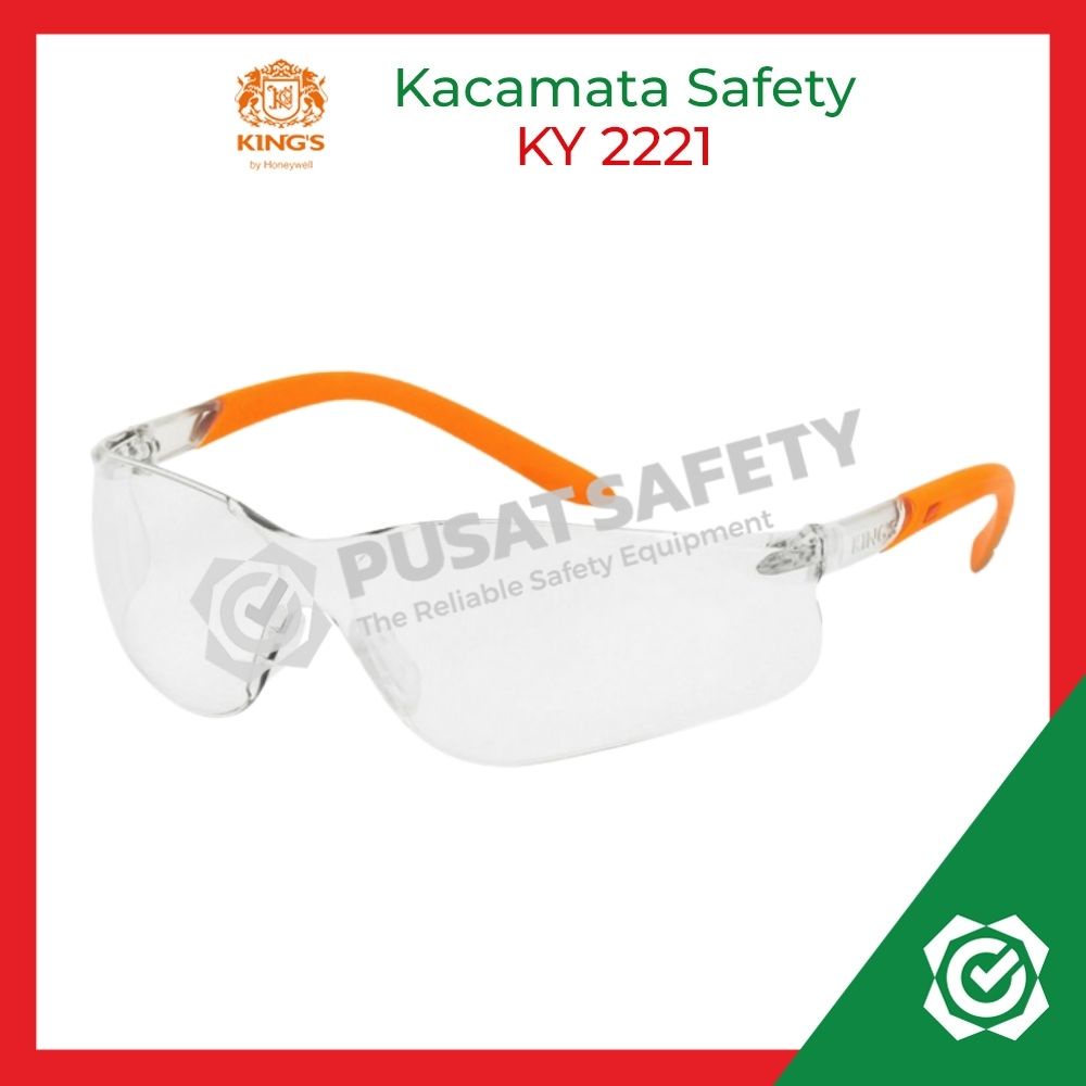 Kacamata Safety Clear Kings KY2221 Original