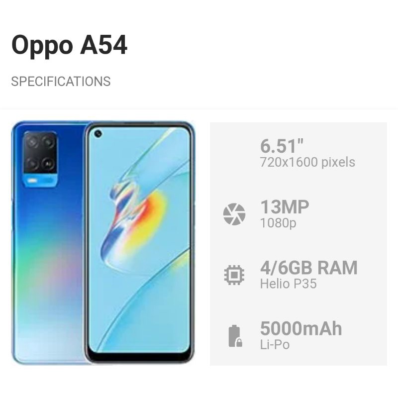 Oppo A54 6/128