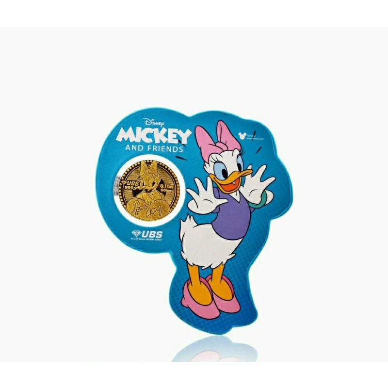 Feb428 Logam mulia disney mickey mouse UBS 0.1g/logam mulia disney 0.1g/LM disney 0.1g/LM UBS