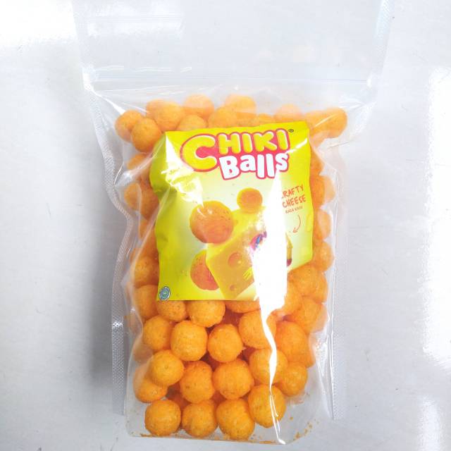 

Snack kiloan Chiki balls rasa keju kemasan 135gram / Snack kiloan termurah / Snack kiloan terlaris