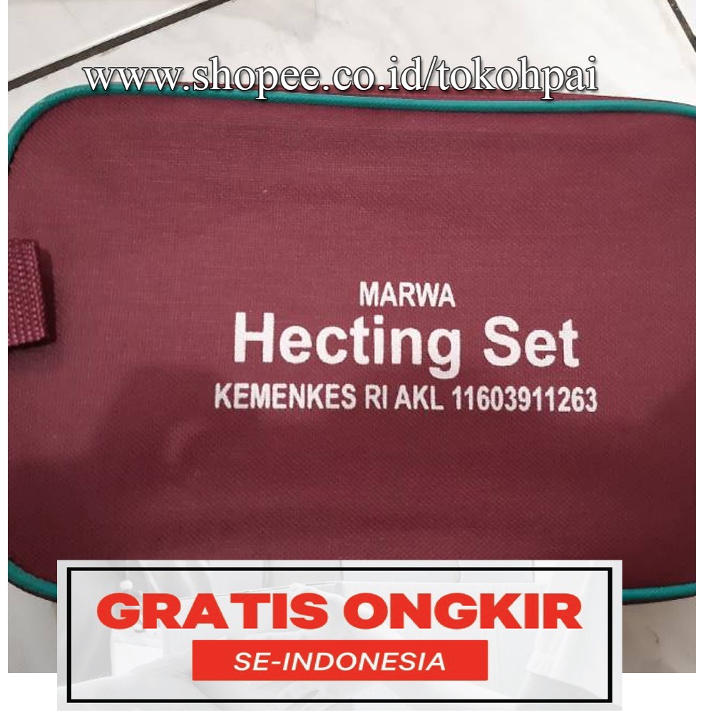 Hecting set marwa/ alat bedah hecting/ instrumen set