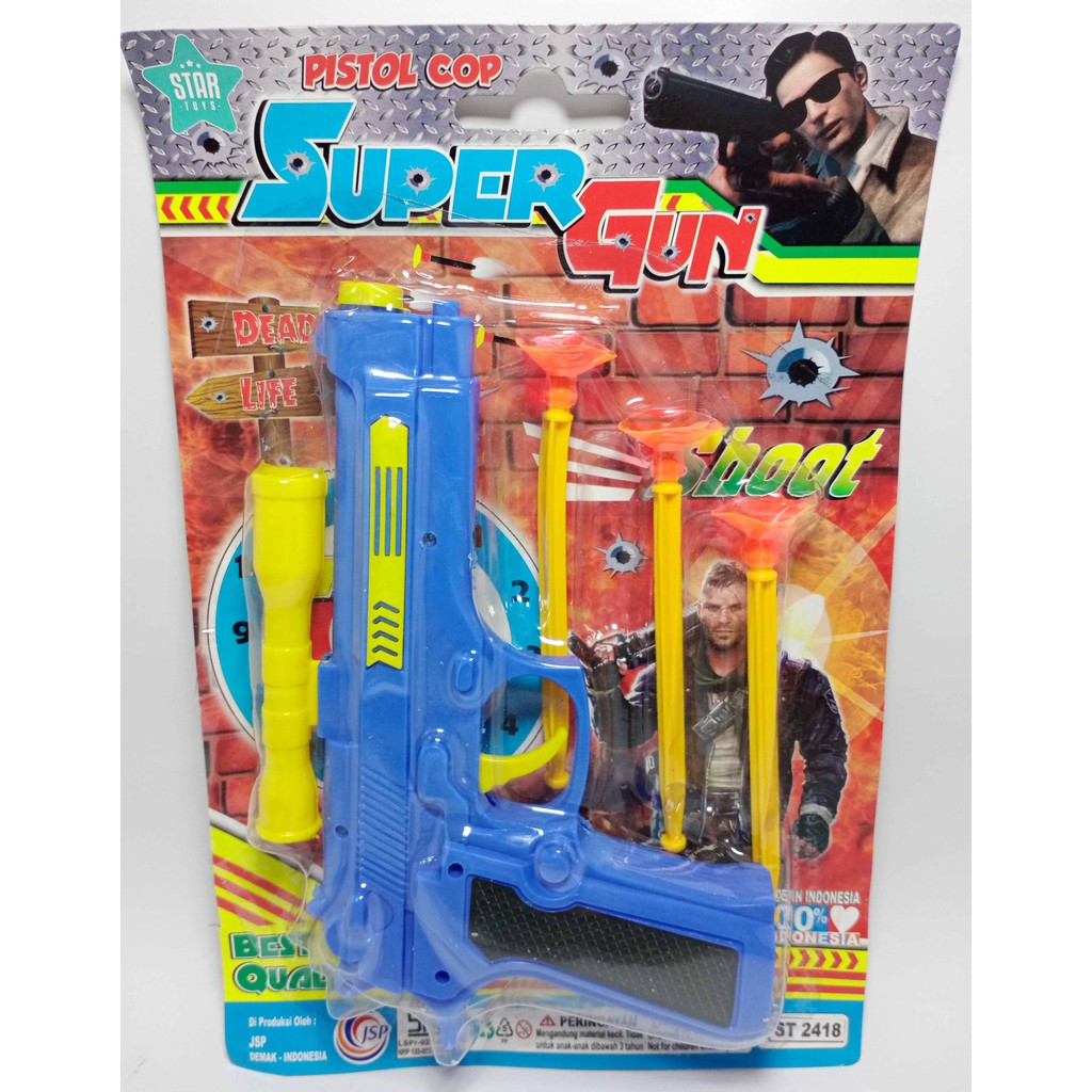 PISTOL KARET MAINAN Super Gun Sniper / Tembakan mainan