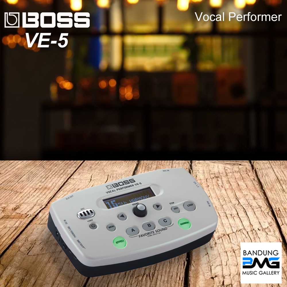 Boss VE-5 Vocal Effect Processor / VE5 / VE 5 / Efek Vokal