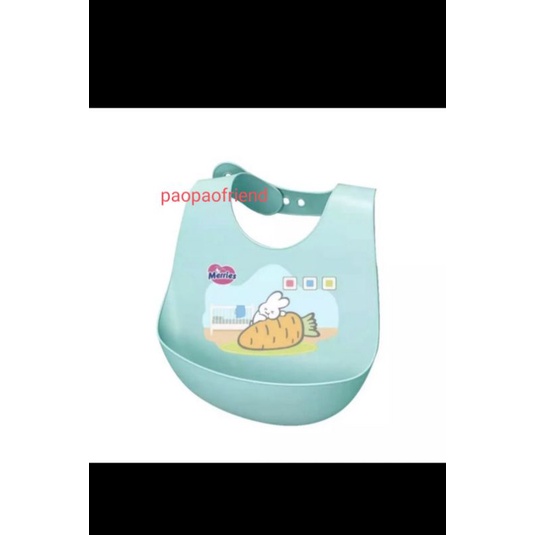 celemek bayi silicone silikon merries bib