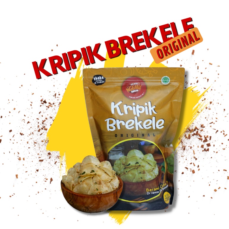 250 GR KERIPIK SINGKONG DAUN JERUK