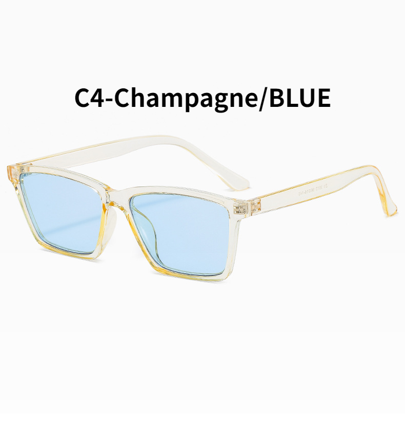 2021 fashion European and American ins box men's and women's trend anti-UV sunglasses