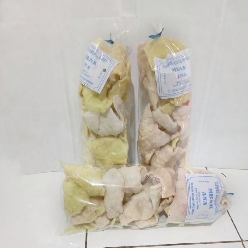 

kerupuk mars / kerupuk mlarat rasa original goreng pasir oleh oleh khas cirebon