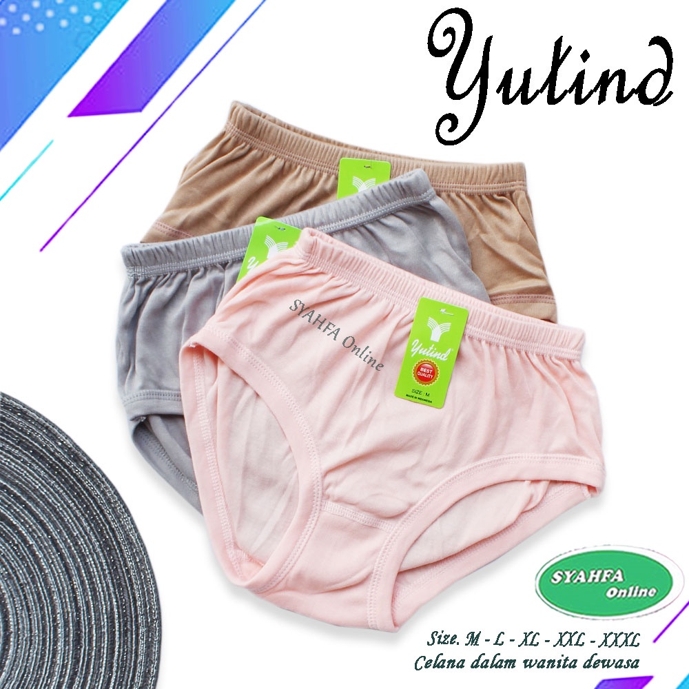 GROSIR - CD Yutind 047 | Celana Dalam Wanita Karet Kerut | CD Wanita | CD Jumbo - Syahfa Online