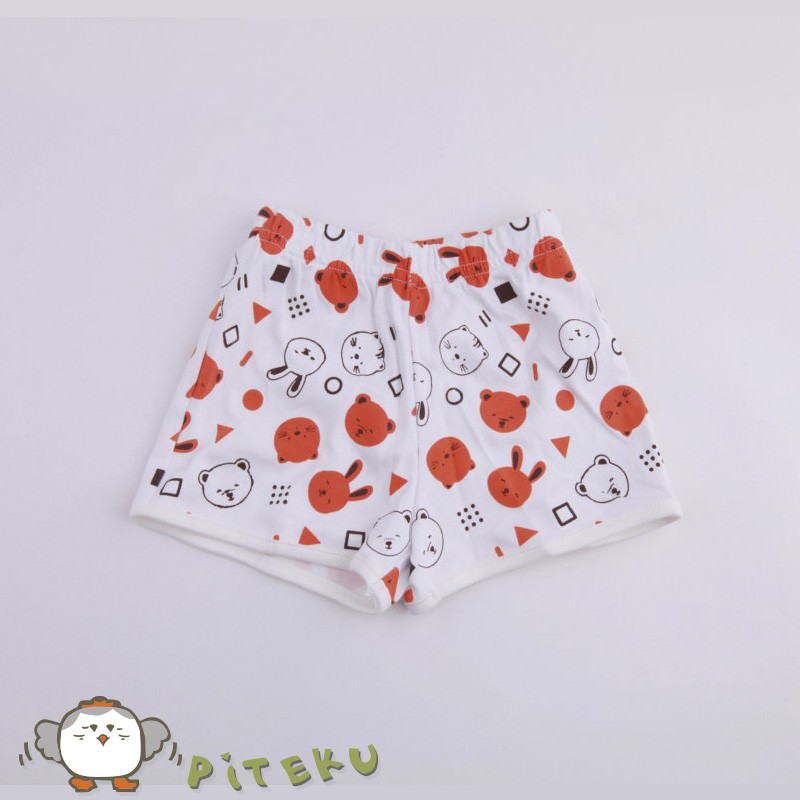 Piteku Celana Pendek WokeUp (umur 3 - 6 bulan)