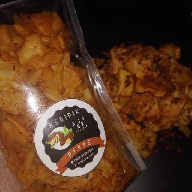 

Kripset keripik singkong super pedas100 gram