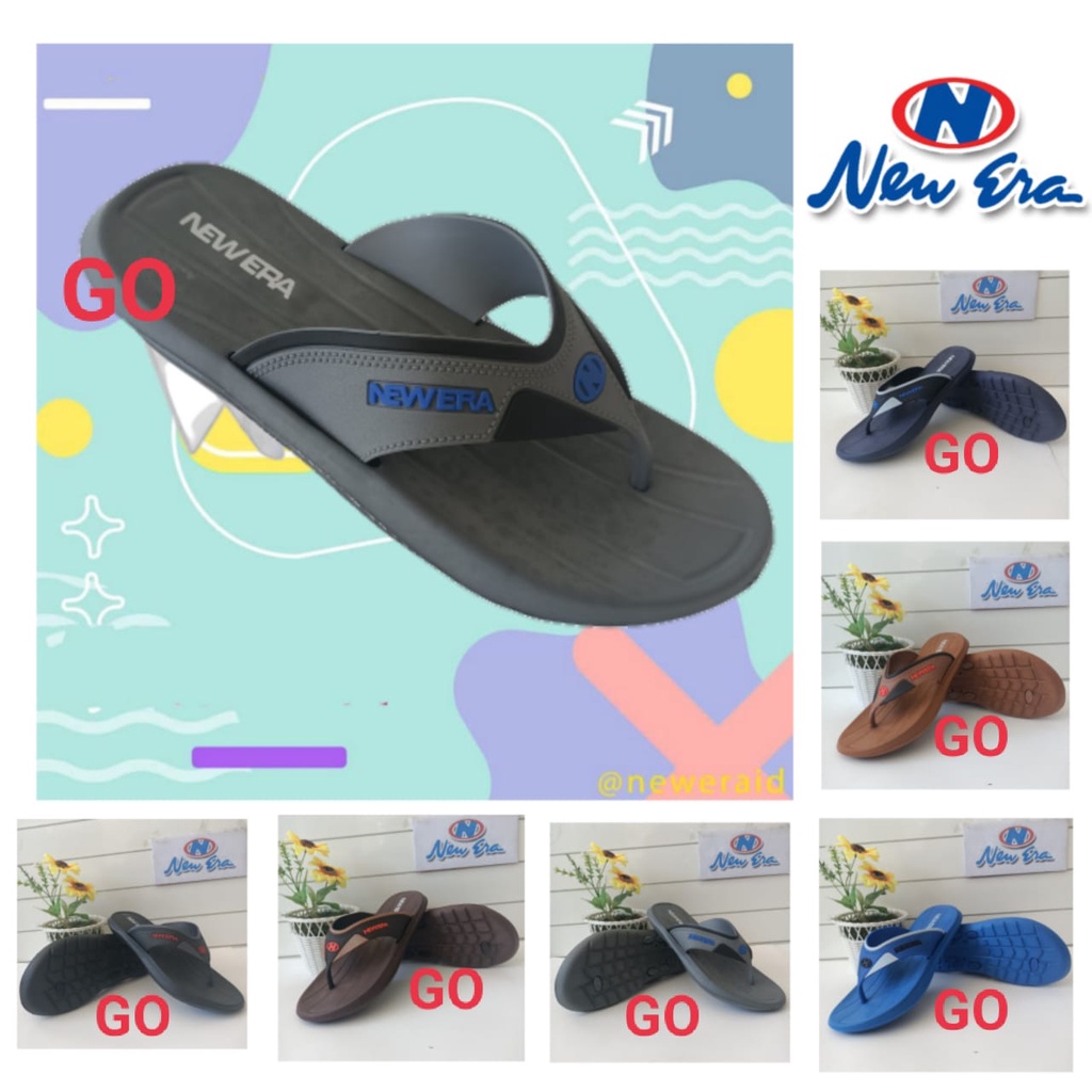 gos NEW ERA MB E.111 SANDAL JAPIT Pria Sendal Karet Pria 39/41