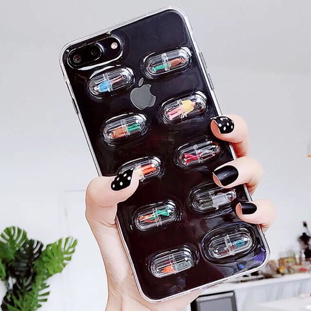 Capsule Case iPhone Oppo Vivo Xiaomi Samsung Realme 7 7i pro 5 5i 6 c3 C17 C15 C11 M51 Reno 2 2f 4f