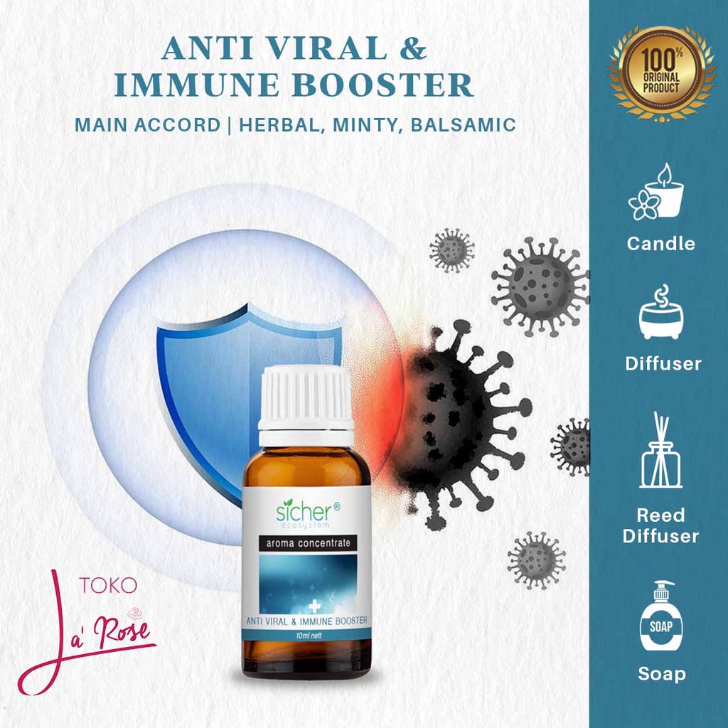 Essential Oil Sicher Anti Viral Immune Booster Aromatherapy Natural Aroma Terapi Anti Virus Imunitas