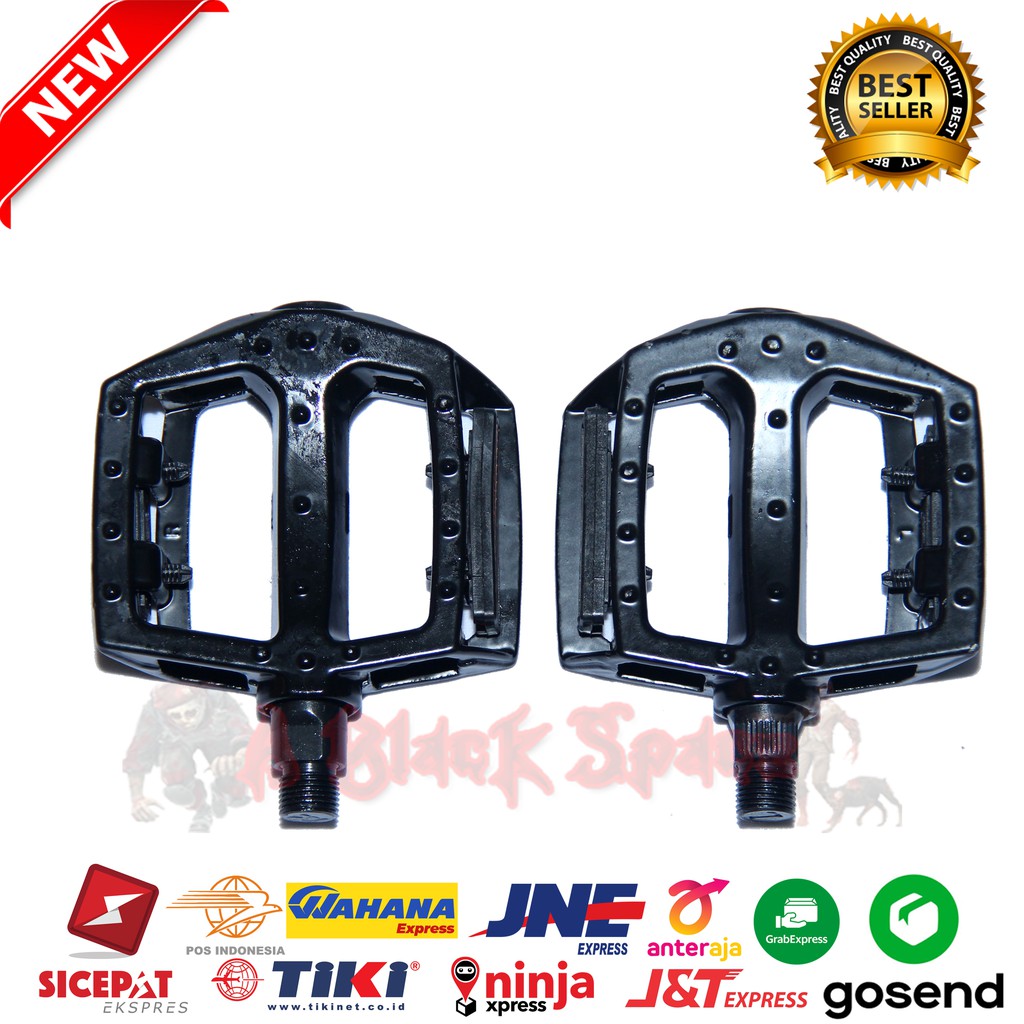 Pedal Alloy Pacific AS Besar Sepeda MTB LIPAT FIXIE
