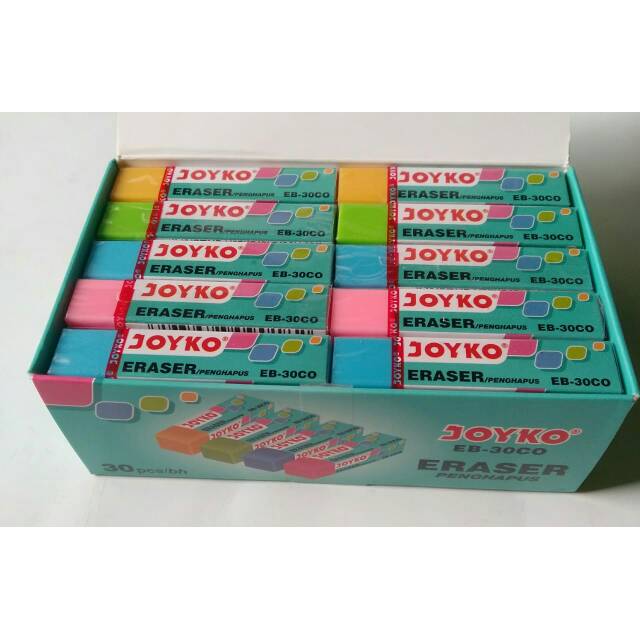 

Pengapus joyko panjang warna, satuan.