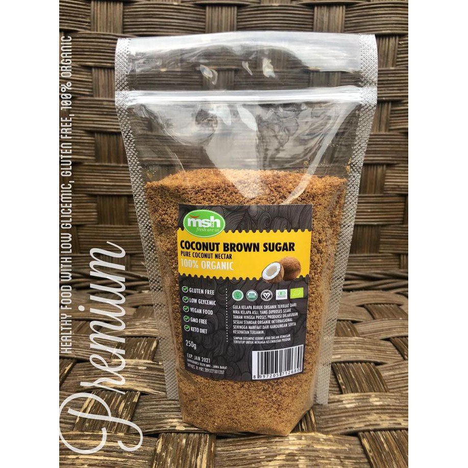 

> Brown Sugar Coconut Organic/Diet Keto/Gluten Free