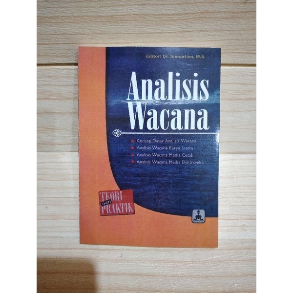 

Analisis wacana teori&praktik sumarlam