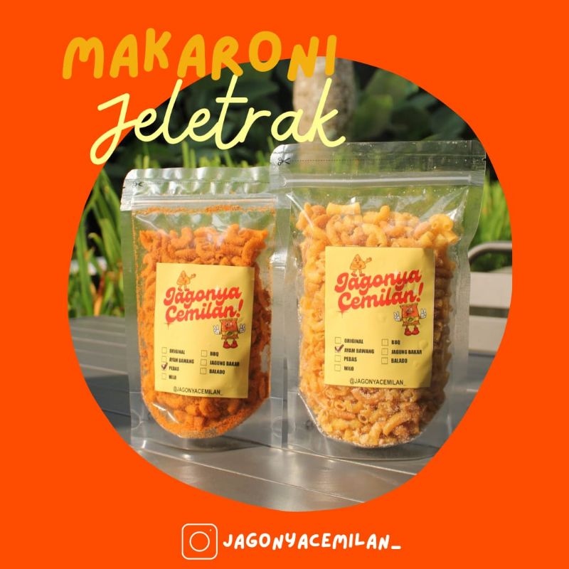 

MAKARONI JELETRAK | BISA DAPAT FREE EMAS | SNACK CEMILAN JAJANAN MURAH