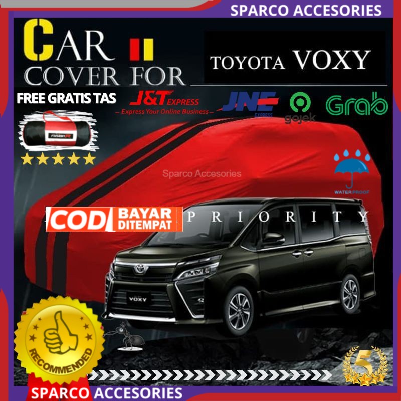 Body Cover Mobil Toyota VOXY Sarung Selimut Mobil Toyota VOXY Waterproof JF1