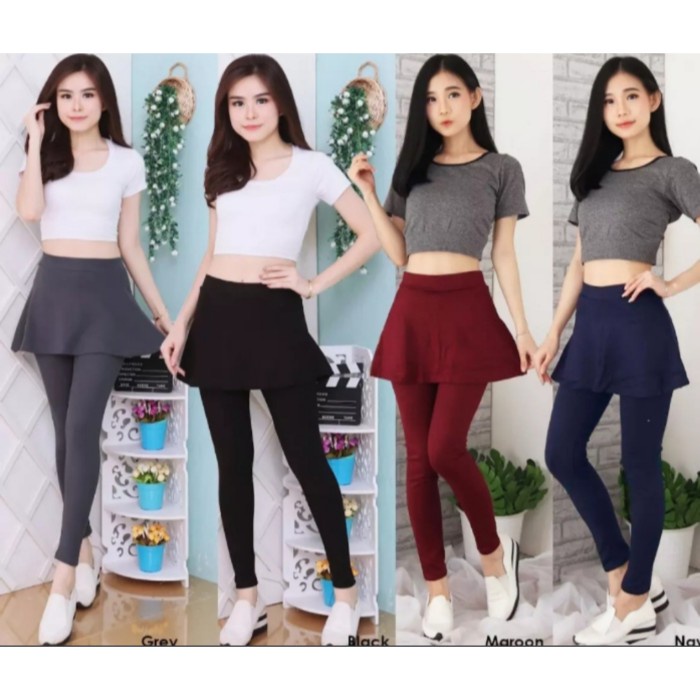 ROK LEGGING IMPORT - Celana olahraga wanita yoga senam training gym