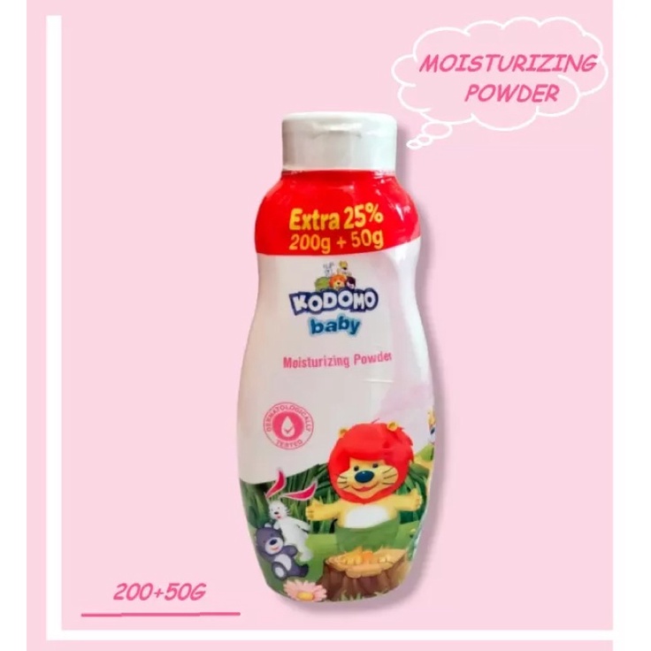 Bedak KODOMO Baby Powder 200gr + 50gr