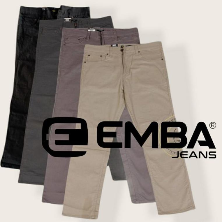 Bisa COD celana emba. celana emba kanvas. celana emba chino reguler. celana emba standar reguler siz