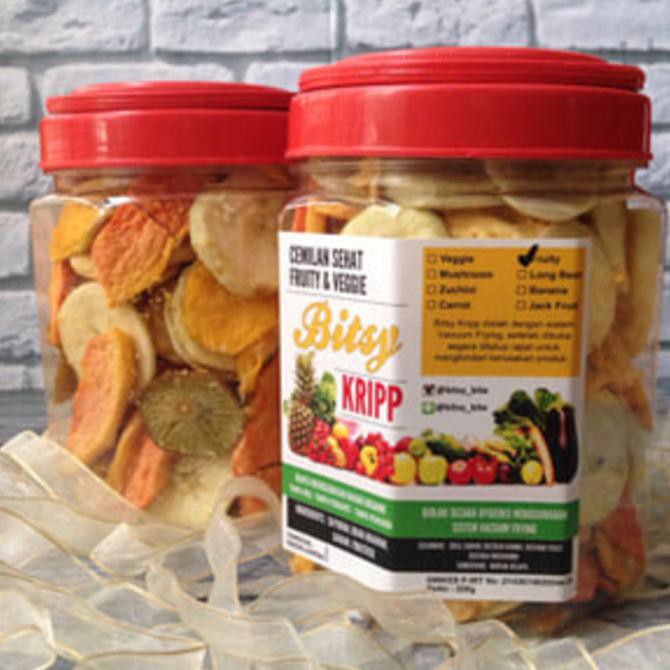 

Diskon Gila!! Keripik Buah Organik (Bitsy Kripp) - Kemasan Large