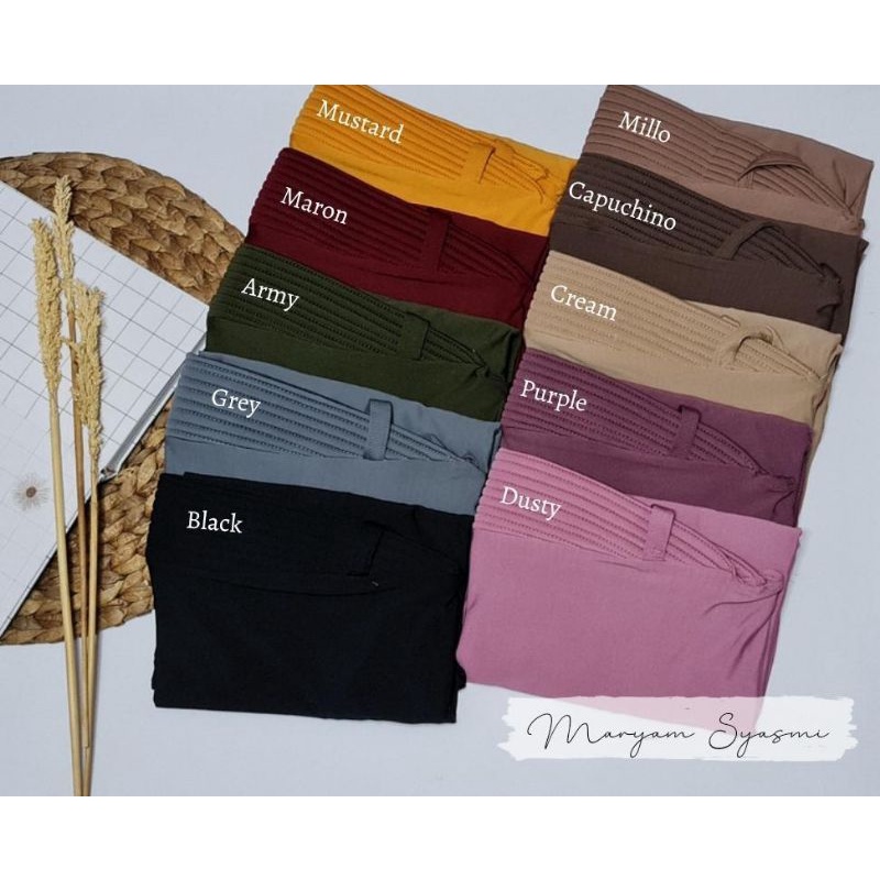 Jilbab Khimar Maryam Bergo Pad Syamsi Ori Alsha-1