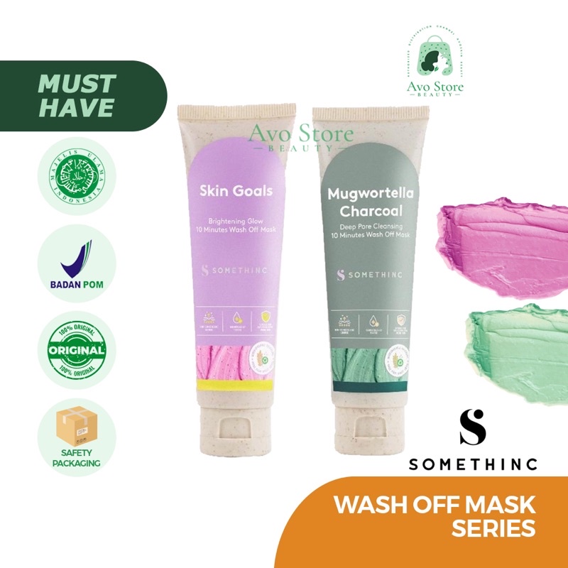 Somethinc Wash Off Mask Series