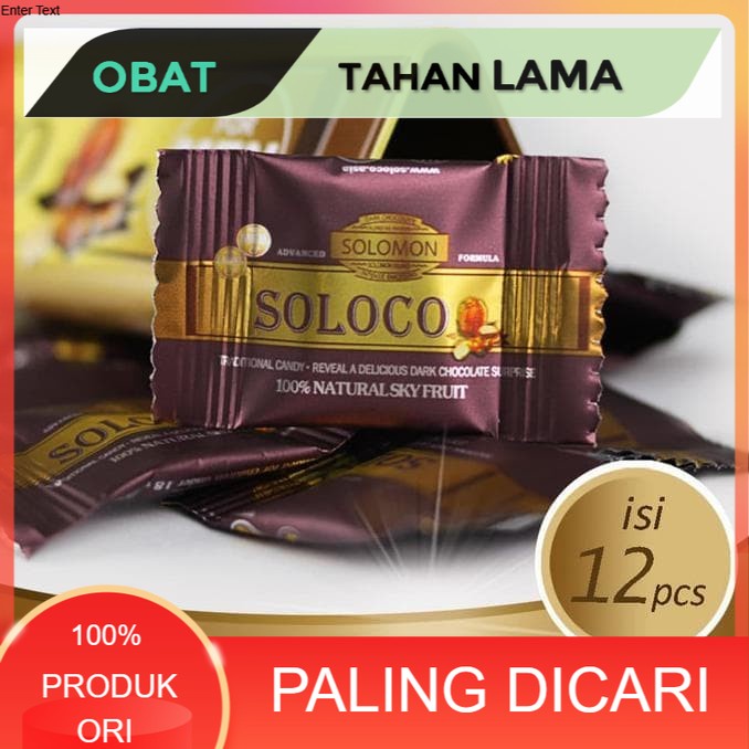 SUPER AMPUH SOLOCO FOR LADIES 1 biji - Meningkatkan Libido Kusus Wanita