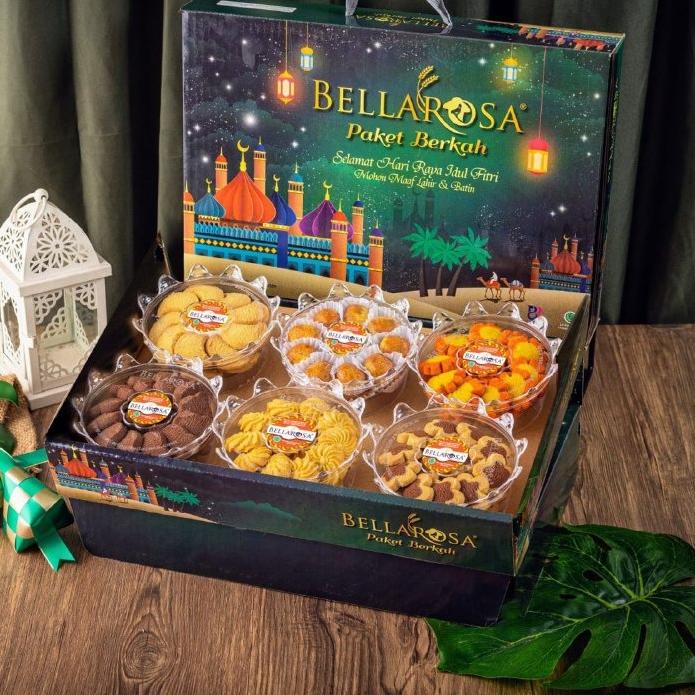 

4.4 TERLARIS KUE KERING LEBARAN 2022 PAKET BERKAH ISI 6 TOPLES BEST SELLER BELLAROSA ♥